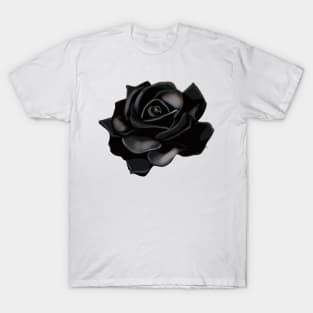 Floral dark rose T-Shirt